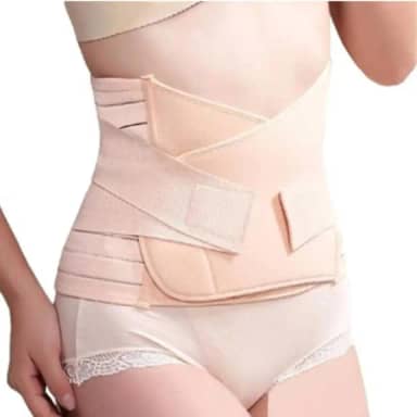 Cinta Modeladora Pós Parto Pós Cirúrgico Ortopédica Corretor De Postura -Oferece suporte a coluna e modela a cintura - Grupo AC Multi