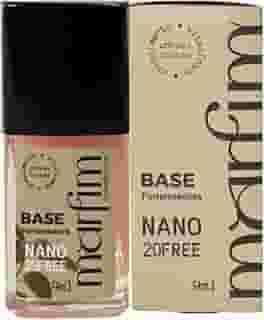Base Fortalecedora NANO Marfim - Tratamento Para Unhas Fracas E Quebradiças, Descamação Hipoalergênica 20FREE