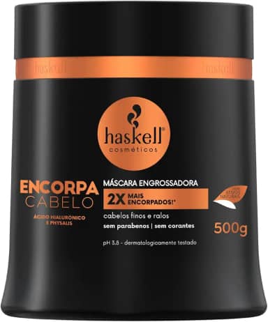 Mascara Encorpa Cabelo 500 Gr, Haskell, 500 G