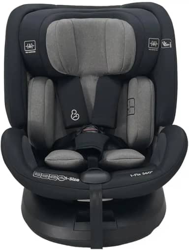 Cadeira Infantil para Auto Isofix 360 Preto/Caramelo Galzerano