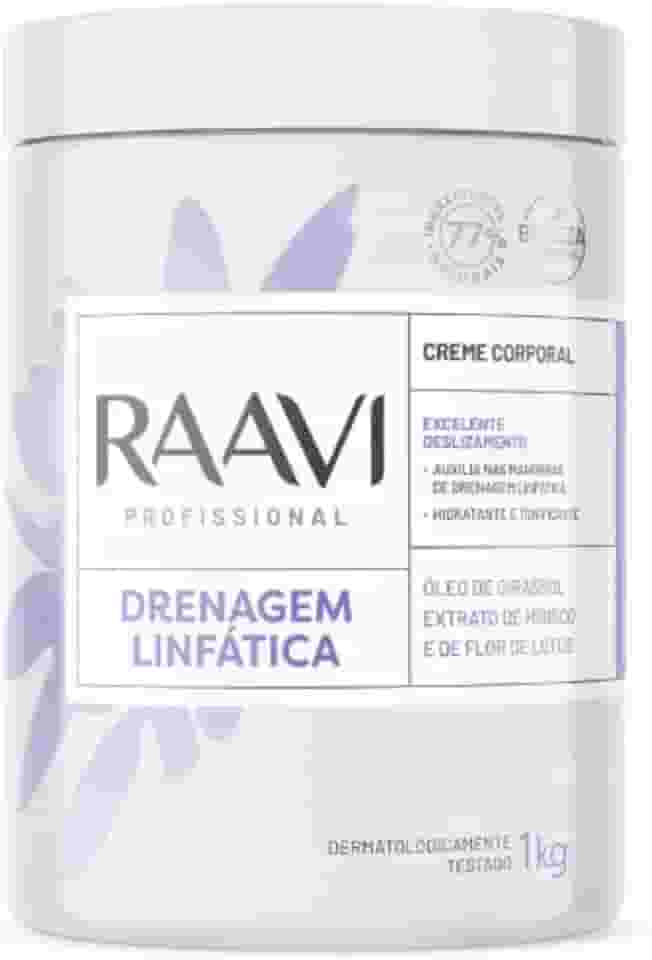 Creme Massagem Drenagem Linfática 1kg