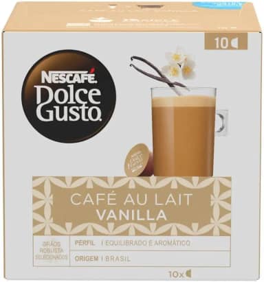 Cápsula Nescafé Dolce Gusto Café AU Lait Vanilla c/10 110g