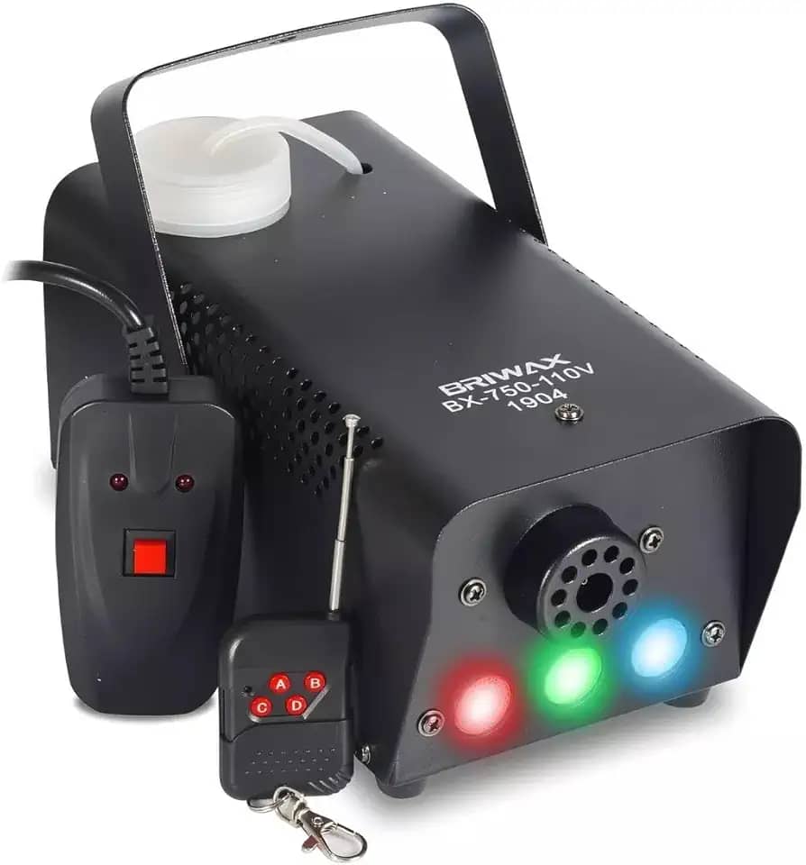 Máquina De Fumaça Briwax Bx-750 Cor Preto 110v