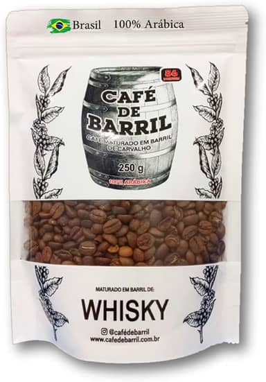 Café do Barril Café Especial Premium Maturado Em Barril De Whisky Grão 86 Pontos
