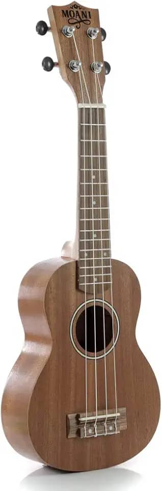 Ukulele Concerto Moani Kamua 23' Sapele Natural Frosted UK05-NS-23