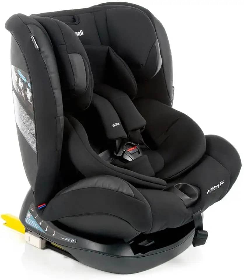 Infanti, Cadeirinha Holiday FX, 0 a 36kg, com Isofix, Black Intense