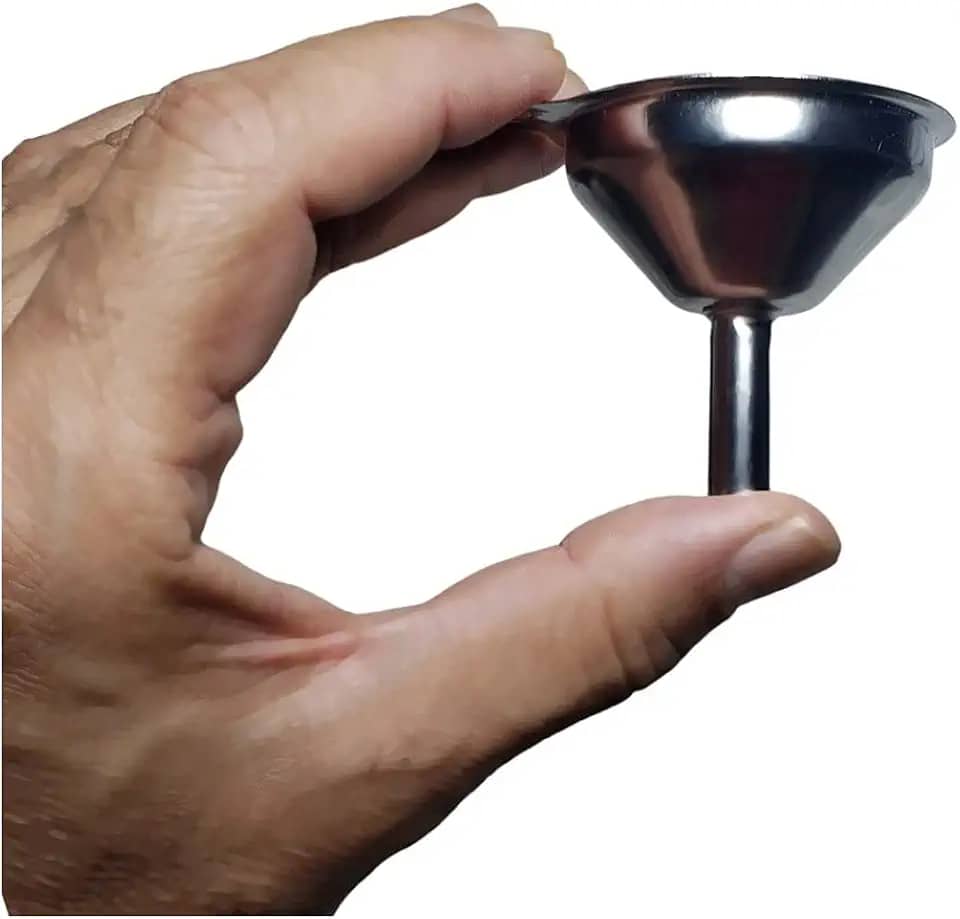 Mini Funil Multiuso em Inox