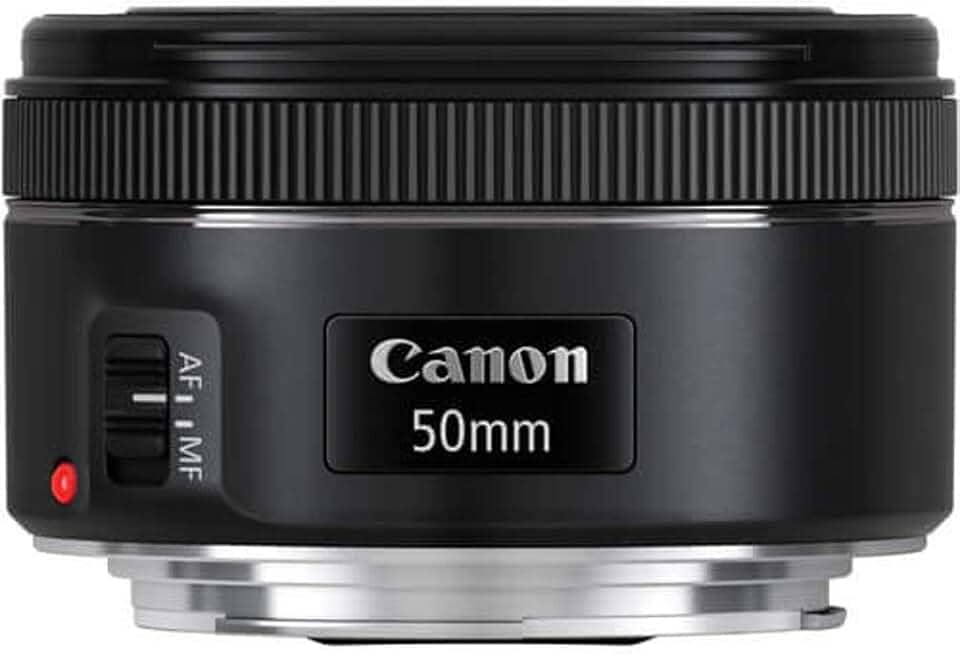 Lente EF 50mm f/1.8 STM, Canon, Preto