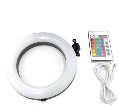 Luzes de narguilé Lâmpada Anel Colorida 16cm de Diâmetro Com Controle Remoto narguilé Lâmpada Led Decoração do Painel para Festa de Férias Bar Ktv Luz Atmosférica de Remoção de