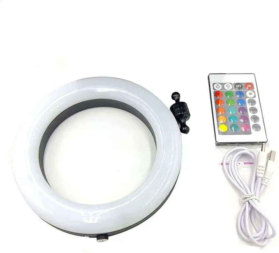 Luzes de narguilé Lâmpada Anel Colorida 16cm de Diâmetro Com Controle Remoto narguilé Lâmpada Led Decoração do Painel para Festa de Férias Bar Ktv Luz Atmosférica de Remoção de