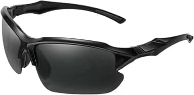 KiBcsLic Óculos de sol polarizados, modernos, para pesca, camping, esportes ao ar livre, ciclismo