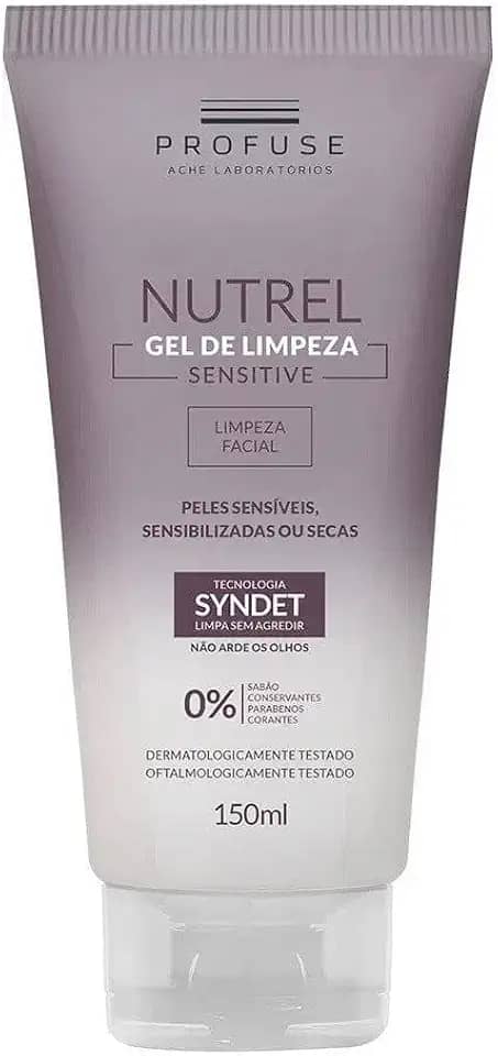 Profuse Nutrel Sensitive Gel de Limpeza Facial 150ml