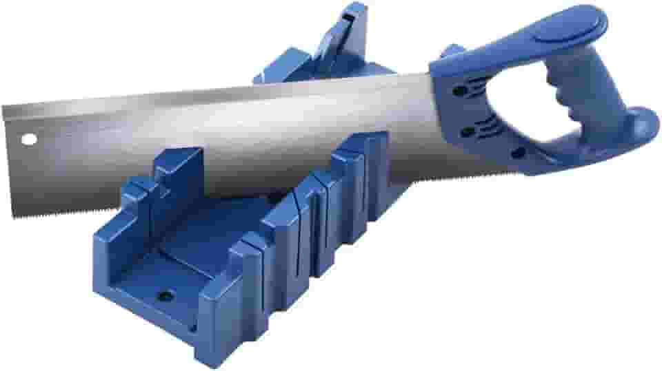 Conjunto de Serra de Caixa de Esquadria, Kit de Gabinete de Serra de Esquadria 45° Serra de Esquadria Manual de Aço 65 para Molduras de Fotos, Linhas de Gesso e rodapé