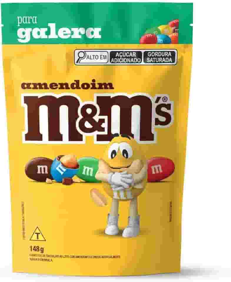 Chocolate M&M'S Amendoim 148g