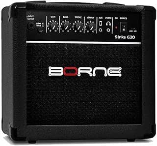 Amplificador Cubo para Guitarra Strike g30 15w - Preto Borne