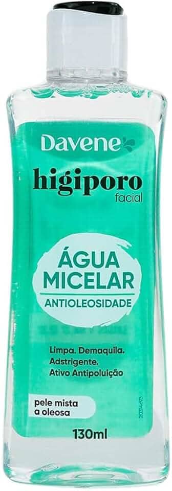 Água Micelar Higiporo Pele Mista a Oleosa 130ml