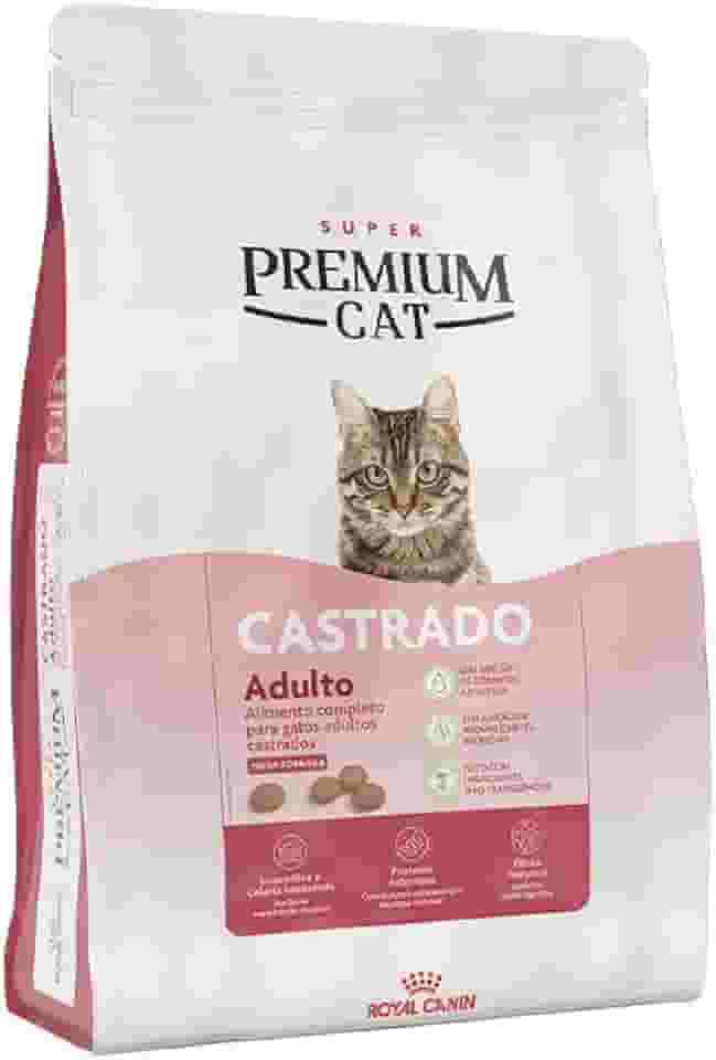 ROYAL CANIN Ração Premium Cat para Gatos Adultos Castrados 1kg Raça Adulto