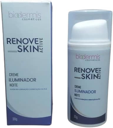 Renove Skin Creme iluminador clareador de manchas melasma Biodermis