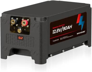 Bateria Solar 12v 90ah Lifepo4 1,15kwh Bms Thunder Inohouse