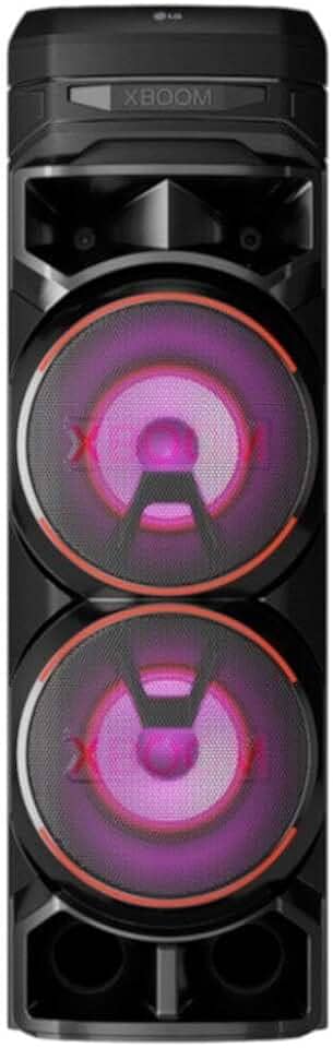 Caixa de Som LG Xboom RNC9 com Bluetooth Função DJ 410W Bivolt Preto RNC9.ABRALLK