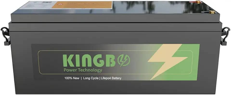 Bateria LiFePO4 24V 25.6V 200Ah | 3500+ Ciclos | Alta Capacidade para Sistema Solar 24V, UPS, RV e Barco | BMS Inteligente | Expansível Baterias de armazenamento de energia