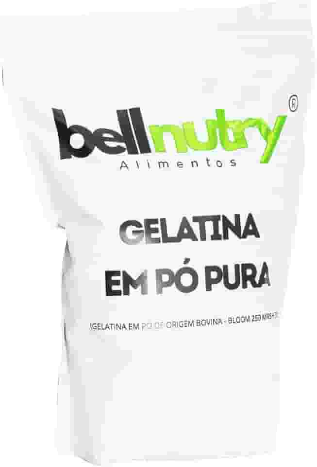Gelatina Sem Sabor Pura E Incolor 500g - Bellnutry Alimentos