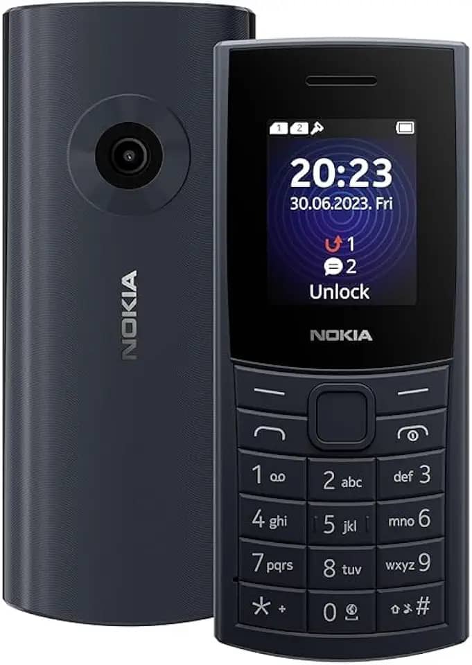 Celular Nokia 110 4g Dual Chip Radio Fm Bluetooth Lanterna (Azul Meia Noite)
