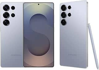 Celular Samsung Galaxy S25 Ultra 5G, 512GB, 12GB RAM, Câmera Quádrupla de 200+50+10+50, Tela Grande de 6.9', Titânio Azul