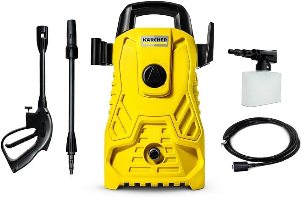 Kärcher Lavadora de Alta pressão Compacta 1500 PSI/Libras 1200W 300L/h com Aplicador de Detergente e Lança Regulável 220V