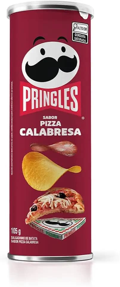 Salgadinho Batata Frita Pringles® Pizza Calabresa 105g