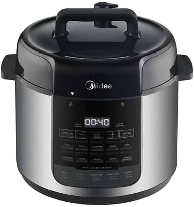 Panela de Pressão Elétrica 5L NutriPro Inox Midea