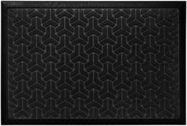 Tapete De Entrada Capacho Waterkap Residencial 60Cm X 40Cm Cor:Preto