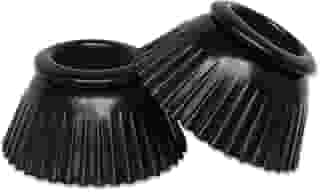 Cloche De Borracha Para Equinos e Muares Protetor de Casco (PRETO)