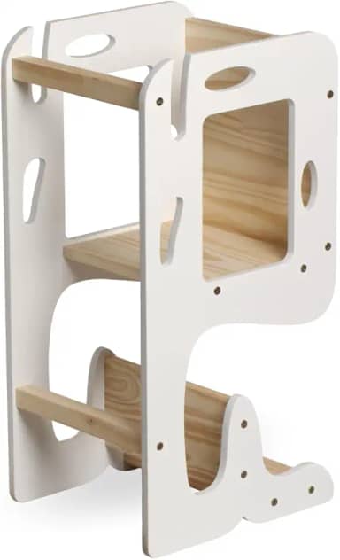 Torre De Aprendizagem Montessori Madeira Mesa Baleia Segura