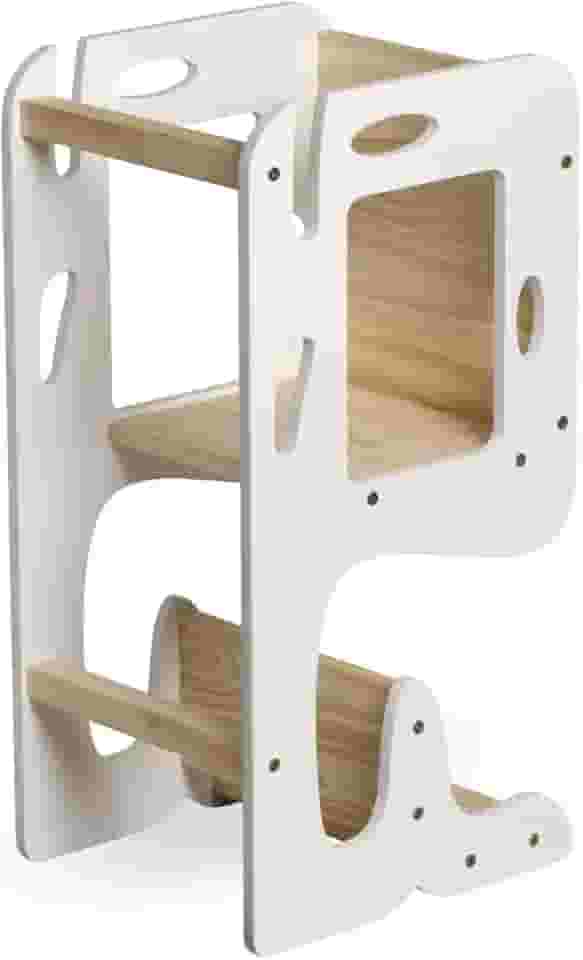 Torre De Aprendizagem Montessori Madeira Mesa Baleia Segura