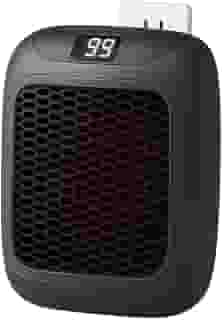 Aquecedor Elétrico Portátil Parede Tomada Rápido Silencioso Econômico Seguro com Controle Remoto