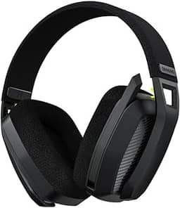 BINNUNE BW06 Headset Gamer Sem Fio PS5 PS4 PC Preto Headset gamer sem fio BINNUNE BW06 com microfone, ideal para PS5, PS4, PC e Mac