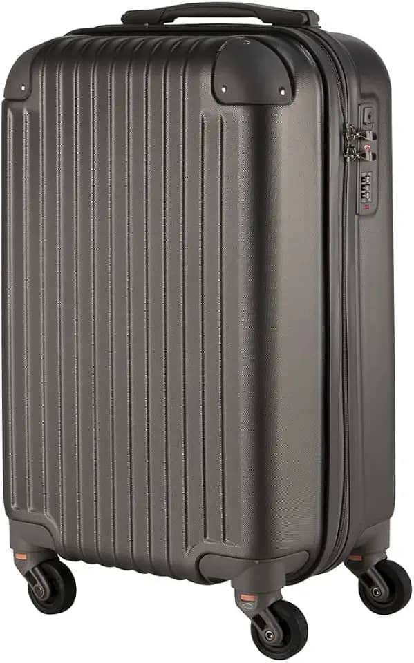 Mala de Bordo em ABS Com 4 Rodas 360 - Roncalli Manaus (Grafite)