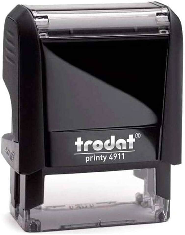 Carimbo Trodat Printy 4911 38x14mm Preto