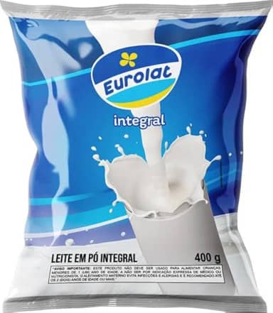 Leite Em Po Integral 400g Eurolat