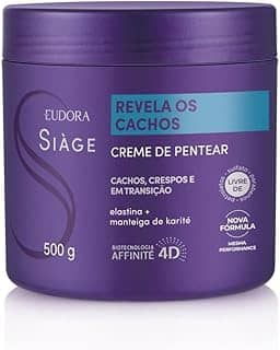 Eudora Creme Para Pentear Siàge Revela Os Cachos 500g