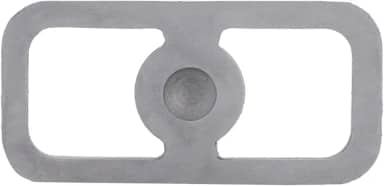 Atacante de fogo de aço de alto carbono para sobrevivência ao ar livre, acampamento, caça, leve e portátil, ferramenta de partida de fogo (cinza)