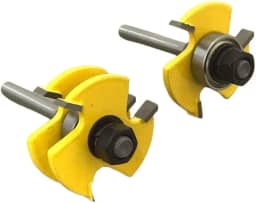 EVALD Fresa Macho e Fêmea para Tupia 6mm EVFMFT