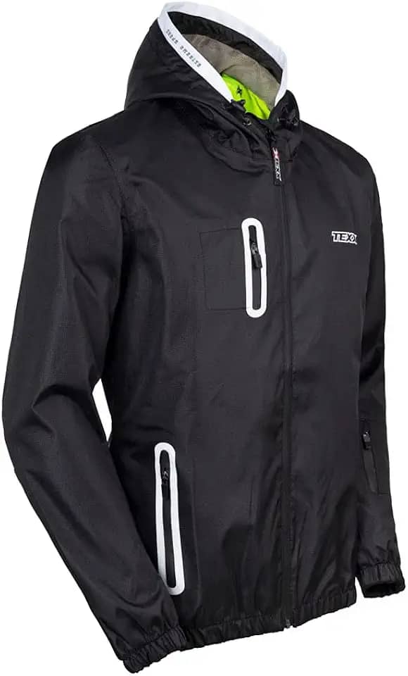 Jaqueta Texx Corta Vento Impermeável Neon Chuva Moto Bike