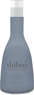 SHIBUI Shampoo clareador, limpa profundamente, purifica e melhora o brilho, seguro para cores e sem silicone, 30 ml