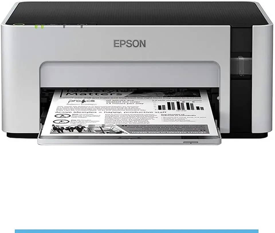 Impressora Epson EcoTank M1120 - Tanque de Tinta Monocromática, Wi-Fi Direct, Bivolt