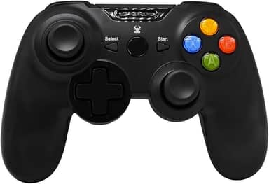 VERDE Controle Gamepad Joystick Bluetooth compatível com IOS/ANDROID/PC / PS3 / PS4 / SWITCH, Preto