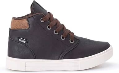 Tenis Botinha Infantil Meninos Casual Cano Alto Confortavel