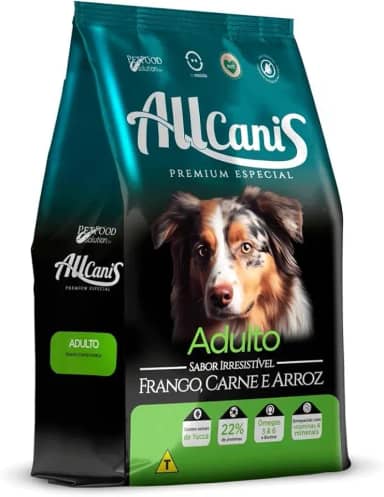 Ração Para Cães Adulto Allcanis Raças Medias e Grandes 2,5kg