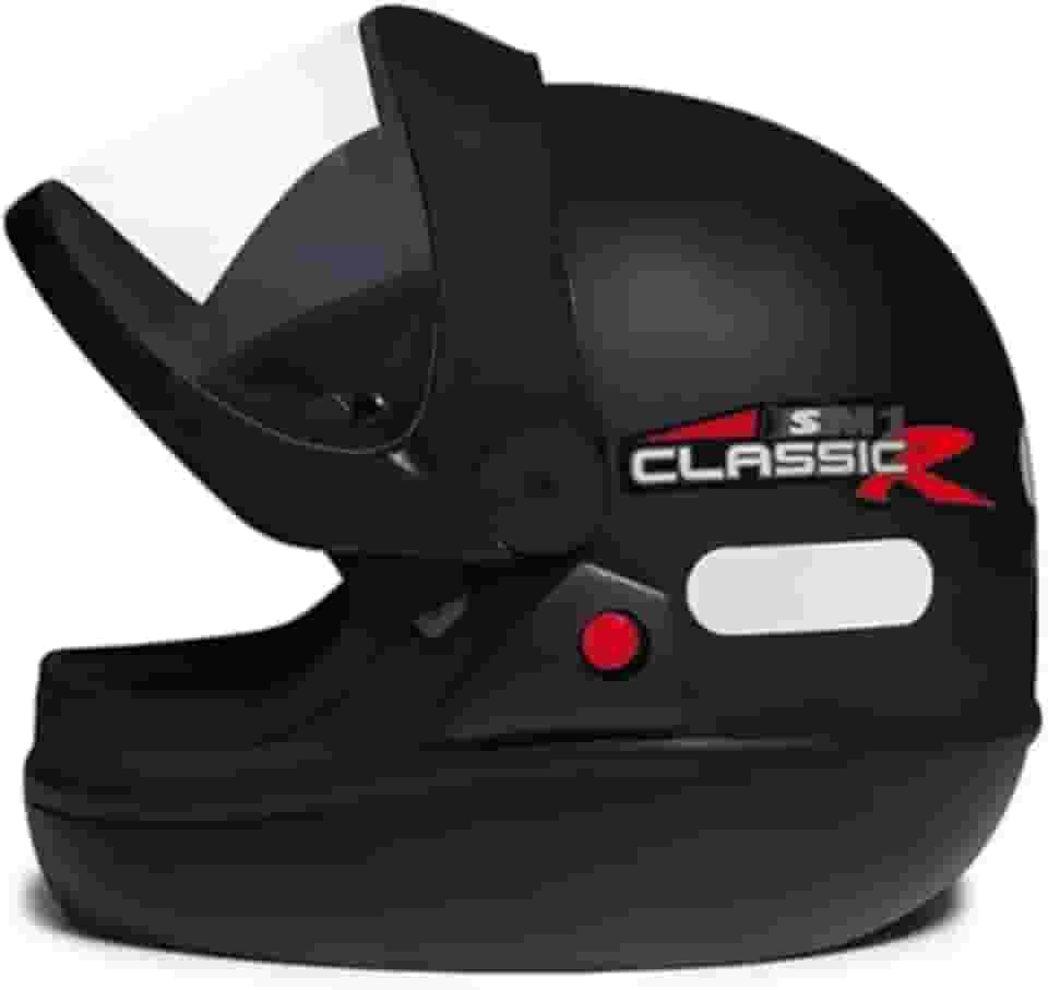 Capacete San Marino Classic Preto Fosco